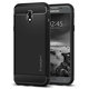 Spigen - Rugged Armor Case für Samsung Galaxy J3 2017, schwarz