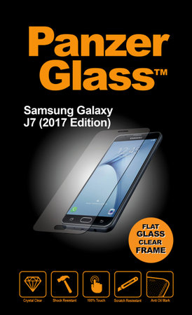 PanzerGlass - Panzerglas für Samsung Galaxy J7 (2017), transparent