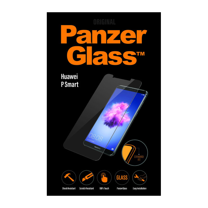 PanzerGlass - Gehärtetes Glas für Huawei P Smart, transparent