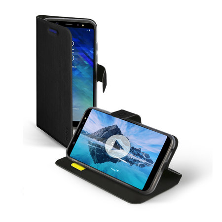 SBS - Book Sense Fall für Samsung Galaxy A6, schwarz