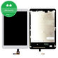 Huawei Mediapad 10 T1-A21L - LCD Display + Touchscreen Front Glas (White) TFT