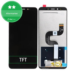 Xiaomi Mi A2 (Mi 6X) - LCD Display + Touchscreen Front Glas (Black) TFT