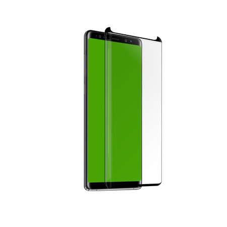 SBS - Tempered Glass 4D Full Glass Case Friendly für Samsung Galaxy Note 9, Schwarz
