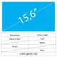 15.6 LCD Slim Matte 30 Pin Full HD