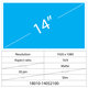 14 LCD Slim Matte 30 pin-Full HD