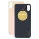 Apple iPhone XS - Backcover Glas (Gold)