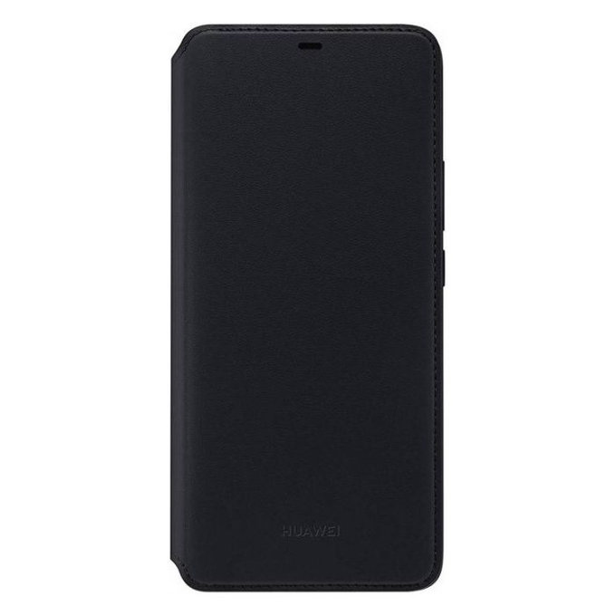Huawei - Hülle Wallet Cover für Huawei Mate 20 Pro, schwarz