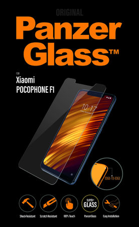 PanzerGlass - Panzerglas für Xiaomi Pocophone F1, transparent