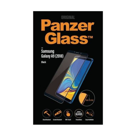 PanzerGlass - Panzerglas für Samsung Galaxy A9 (2018), schwarz