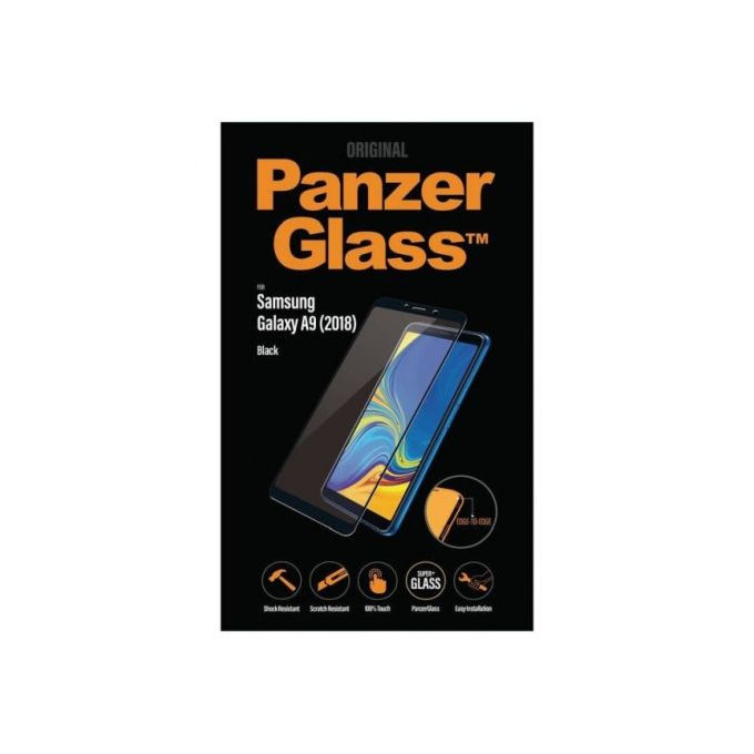 PanzerGlass - Panzerglas für Samsung Galaxy A9 (2018), schwarz