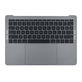 Apple MacBook Pro 13" A1708 (Late 2016 - Mid 2017) - Upper Frame Keyboard + Keyboard US + Microphone + Trackpad + Redner (Space Gray)