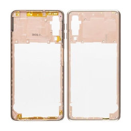 Samsung Galaxy A7 A750F (2018) - Mittlerer Rahmen (Champagne Gold) - GH98-43585C Genuine Service Pack