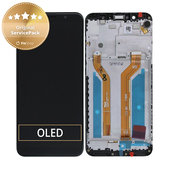 Asus Zenfone Max Pro ZB602KL (X00TD) - LCD Display + Touchscreen Front Glas + Rahmen (Deepsea Black) - 90AX00T1-R20010 Genuine Service Pack