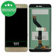 Huawei P9 lite (2017), Honor 8 Lite - LCD Display + Touchscreen Front Glas (Gold) TFT
