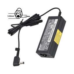 Ladeadapter für Acer, 77011170, 45W, 19V, Schwarz, Genuine Service Pack