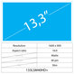 13.3 LCD Slim Matte 40 pin HD+