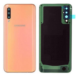 Samsung Galaxy A50 A505F - Akkudeckel (Coral) - GH82-19229D Genuine Service Pack