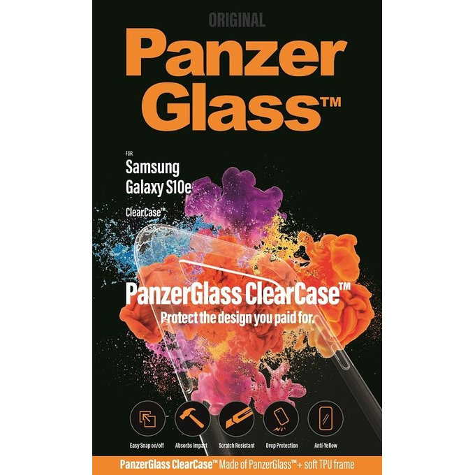 PanzerGlass - ClearCase Hülle für Samsung Galaxy S10e, transparent
