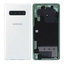 Samsung Galaxy S10 Plus G975F - Akkudeckel (Ceramic White) - GH82-18867B Genuine Service Pack