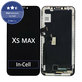 Display In-Cell für iPhone XS Max, Touchscreen-Glas mit Rahmen, FixPremium
