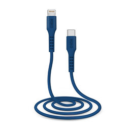 SBS - Lightning / USB-C Kabel (1m), blau