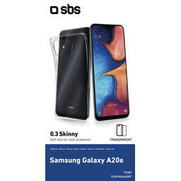 SBS - Fall Skinny für Samsung Galaxy A20e, transparent