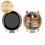 Samsung Galaxy Watch Active R500 - LCD Display + Touchscreen Front Glas + Rahmen (Gold) - GH82-18797D Genuine Service Pack
