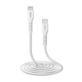 SBS - Lightning / USB-C Kabel (2m), weiß