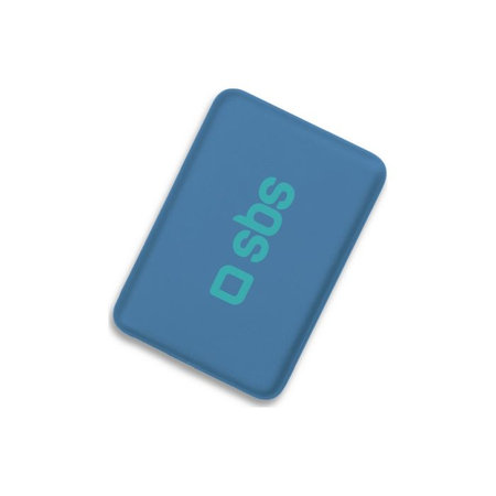SBS - PowerBank 4000 mAh - USB, Micro-USB, blau