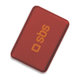 SBS - PowerBank 4000 mAh - USB, Micro-USB, rot