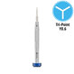 2UUL Alltagsschraubendreher - Vanadium Stahl - Tri-Point Y000 (0.6mm)