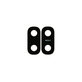 Samsung Galaxy A10 A105F - Rückfahrkameraglas (Black) - GH64-07410A Genuine Service Pack