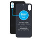 Apple iPhone X - Backcover Glas Vergrössertes Ringloch für die Kamera (Space Gray)