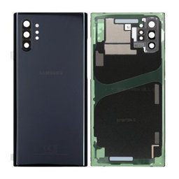 Samsung Galaxy Note 10 Plus N975F - Akkudeckel (Aura Black) - GH82-20588A, GH97-23680A Genuine Service Pack