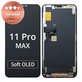 Apple iPhone 11 Pro Max - LCD Display + Touchscreen Front Glas + Rahmen Refurbished