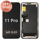 Display für iPhone 11 Pro, Touchscreen-Glas mit Rahmen, Refurbished