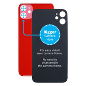 Apple iPhone 11 - Backcover Glas Vergrössertes Ringloch für die Kamera (Red)