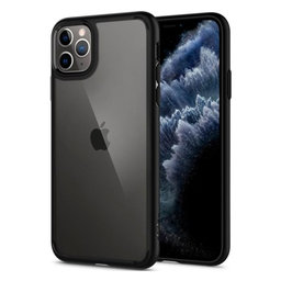 Spigen - Hülle Ultra Hybrid für iPhone 11 Pro Max, schwarz