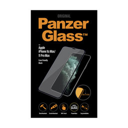 PanzerGlass - Gehärtetes Glas Case Friendly für iPhone XS Max und 11 Pro Max, schwarz