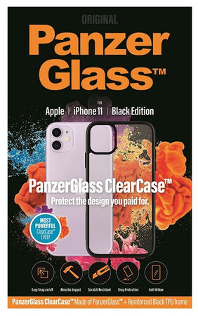 PanzerGlass - Fall ClearCase für iPhone 11, black