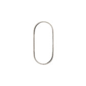 Apple iPhone X - Rahmen für Rückfahrkamera (Silver)