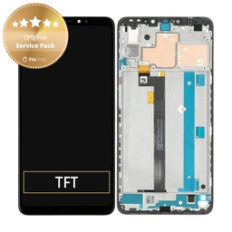 Xiaomi Mi Max 3 - LCD Display + Touchscreen Front Glas + Rahmen (Black) - 560610042033 Genuine Service Pack