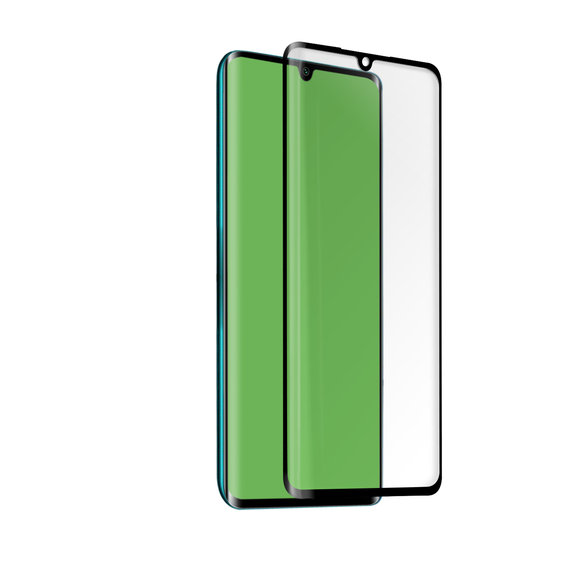 SBS - Gehärtetes Glas 4D Full Glass für Xiaomi Mi Note 10, Mi Note 10 Pro, schwarz