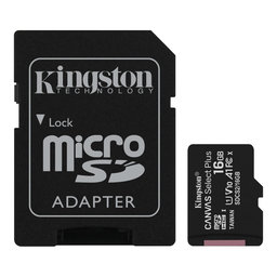 Kingston - microSDXC-Speicherkarte Canvas React, 128 GB, SD-Adapter