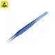 2UUL BlueT Curved Head - Pinzette aus Titanlegierung für präzisen Drahtsprung (0.1mm)