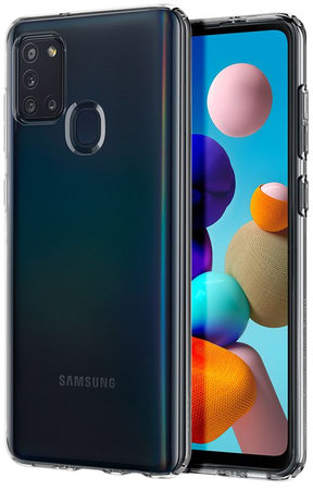 Spigen - Liquid Crystal Case für Samsung Galaxy A21s, transparent