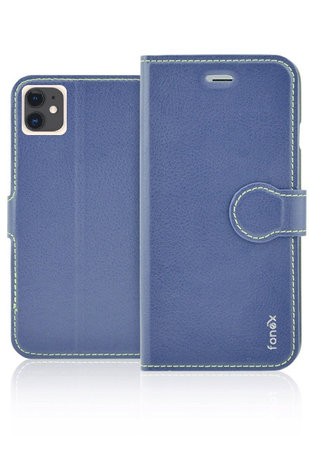 Fonex - Fall Book Identity für iPhone 11, blau