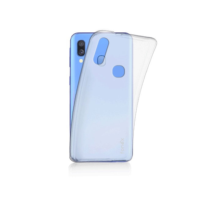 Fonex - Fall Invisible für Samsung Galaxy A40, transparent