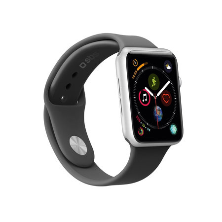 SBS - Armband für Apple Watch 44 mm, Größe S / M, schwarz