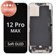 Display für iPhone 12 Pro Max, Touchscreen-Glas mit Rahmen, Refurbished
